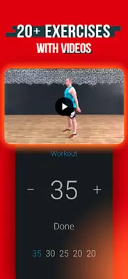 500 Squats Home Workout android App screenshot 3